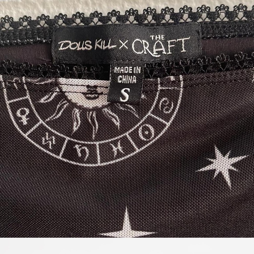 Dolls Kill x The Craft Celestial Print Mini Skirt Size Small - Picture 3 of 4